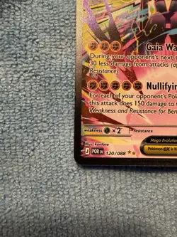 Mega Zygarde EX Perfect Order SIR 120/088 Pokemon Card TCG Near Mint - Image 5