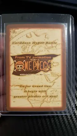 BANDAI One Piece Hyper Battle LUFFY C35 HOLO FOIL SCARCE EARLY CARD VINTAGE - Image 2