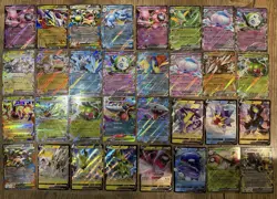 Huge 32 Card Pokemon Lot: Mega, Ex, V, Mewtwo, Latias, Blastoise! Take All! 🔥 - Image 1