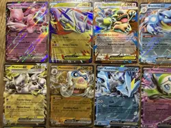 Huge 32 Card Pokemon Lot: Mega, Ex, V, Mewtwo, Latias, Blastoise! Take All! 🔥 - Image 2
