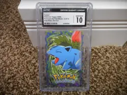 Ivysaur cgc 10 MINT Pokemon First Movie Die-Cut 2 of 12 1st Print 1999 psa card - Image 1