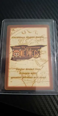 BANDAI One Piece Hyper Battle NAMI SCARCE C493 EARLY CARD VINTAGE LUFFY CREW - Image 2