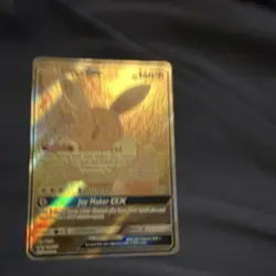 Pokemon Eevee GX Full Art Holo Card SM233 Basic 160HP Pokemon TCG English - Image 1