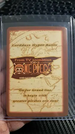 BANDAI One Piece Hyper Battle S22 SHANKS GOLD STAMPED SCARCE EARLY CARD - Image 2