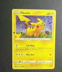 Pikachu - Holo #SWSH039 Promo Pokemon SWSH: Sword & Shield Promo Cards NM - Image 1