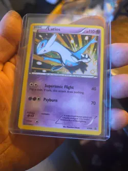 Pokemon Latios TCG XY Black Star Promos Holo Card XY65 - Image 1