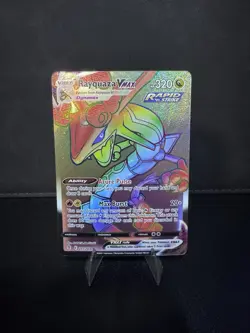 Rayquaza VMAX Holo Ultra Rare Card Evolving Skies 217/203 NM Pokemon TCG - Image 1