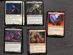 MTG TMNT 10-Card Rare Lot - Splinter Radical Rat #169, Casey Jones #88 - Image 1