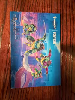 Magic The Gathering TMNT NYCC 2025 Promo With Art Card MTG Ninja Turtles - Image 3