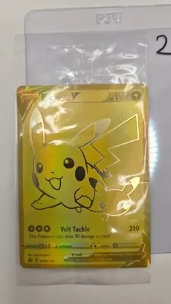 Pikachu V SWSH145 SWSH: Sword & Shield Promo Cards Holo - Image 1