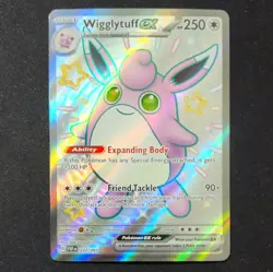 Wigglytuff ex - 222/091 - Paldean Fates - Ultra Rare - Pokemon Card - NM - Image 1