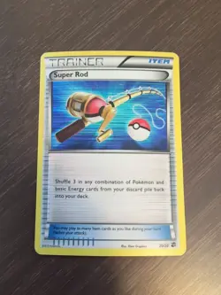Pokemon TCG Super Rod Holo Rare 20/20 Dragon Vault 2012 LP - Image 1