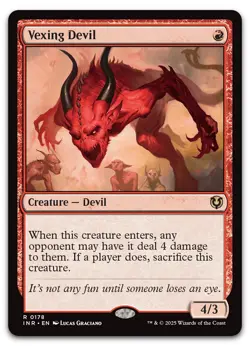 Vexing Devil #178 (NM) Innistrad Remastered INR Magic MTG - Image 1