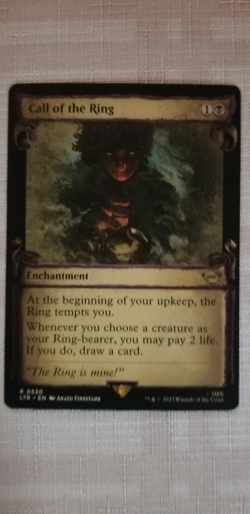 Call of the Ring, Showcase Scrolls! Lord of the Rings Magic: the Gathering NM - Image 2