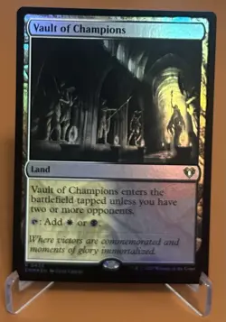 Vault Of Champions Commander Masters Foil - Image 1