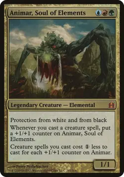 Animar, Soul of Elements (Commander) - Oversize Cards (Foil) - Image 1