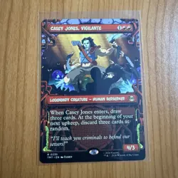 Casey Jones Vigilante (Showcase) - TMNT - Teenage Mutant Ninja Turtles MTG Magic - Image 1