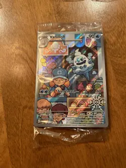 Vanillish 190/182 Pokemon TCG Holiday Calendar 2025 Festive Stamp Promo Card - Image 1