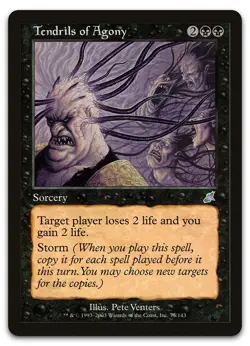 Tendrils of Agony #75 (LP) Scourge SCG Magic MTG - Image 1