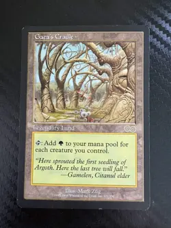 Gaea's Cradle Urza's Saga, with hard case from Japan - Image 1