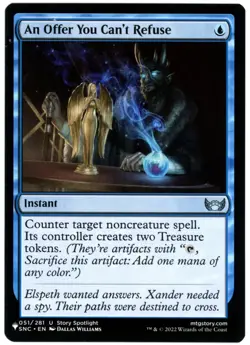 An Offer You Can't Refuse - The List Reprints - Mystery Booster 2 - MTG - NM/M - Image 1