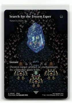 Search for the Frozen Esper - Nature's Claim (Showcase) 47 Foil U FINAL FANTASY: - Image 1