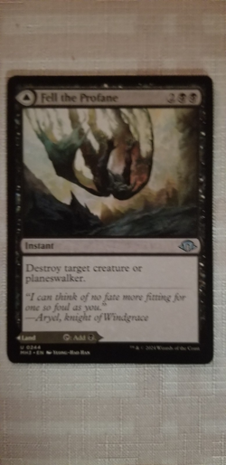 Fell the Profane Modern Horizons 3, Magic: the Gathering Mtg NM - Image 3
