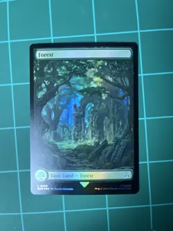 8 Forest Full Art Lands Assassin's Creed NM/M ACR MTG Magic - Image 2