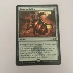 Ruby Medallion Modern Horizons 3 Regular - Image 1