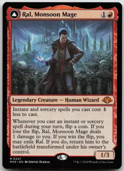 Ral, Monsoon Mage Modern Horizons 3 247 NM M - Image 1