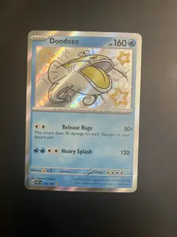 Pokemon Dondozo 126/091 SV: Paldean Fates Shiny Rare Holo English TCG - Image 1