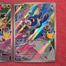 Pokemon First Partner Alola Set: Rowlet Litten Popplio - NM - Image 4