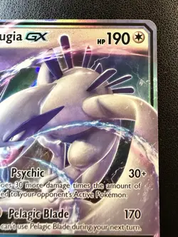 Lugia GX - 159/214 - SM Lost Thunder Ultra Rare Holo Pokemon Card - NM - Image 5