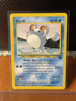 Pokemon TCG Marill 29 Black Star Promo x3 - LP - Image 2