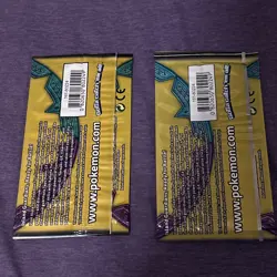 Lot of 2 Pokemon Guardians Rising 3 Card Mini booster pack. NEW Factory Sealed! - Image 2