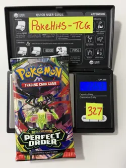 (HEAVY)🔥 22.53g Pokemon TCG Perfect Order Booster Pack Factory Sealed✅ - Image 1