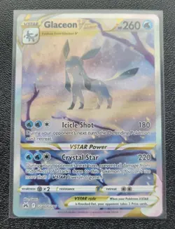 Pokemon Glaceon VSTAR GG40/GG70 Crown Zenith Galarian Gallery Ultra Rare Holo - Image 1