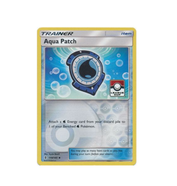 Aqua Patch 119/145 League Promo Holo Pokemon Card NM - Image 1