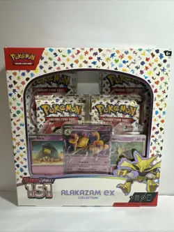Pokemon Scarlet & Violet 151 Alakazam EX Collection Box - Image 1