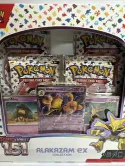 Pokemon Scarlet & Violet 151 Alakazam EX Collection Box - Image 2