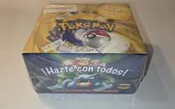 Factory Sealed Pokemon Base Set Unlimited Booster Box European Spanish Blue Wing - Image 3