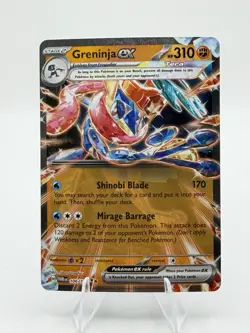Greninja EX - 106/167 - Pokemon Twilight Masquerade Double Ultra Rare NM - Image 1