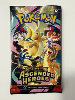 (HEAVY)🔥 22.48g Pokemon TCG Ascended Heroes Booster Pack Factory Sealed✅ - Image 2