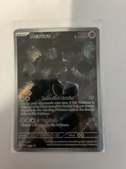 Pokemon Mewtwo 052 SVP Scarlet & Violet Promo Holo Basic 130 HP Psyslash - Image 1