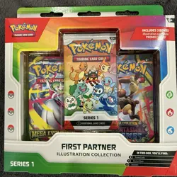 Pokemon TCG First Partner Illustration Collection Series 1 New Sealed - Image 3
