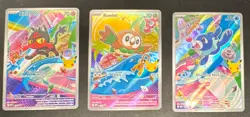 Pokemon TCG 2026 First Partner Illustration Set Alola Litten Popplio Rowlet - Image 1