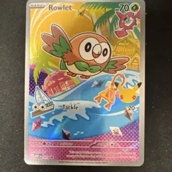 Pokemon TCG 2026 First Partner Illustration Set Alola Litten Popplio Rowlet - Image 4