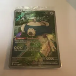 Pokemon Snorlax 051 Sv: Scarlet & Violet Promo Holo Basic 150HP Thudding Press - Image 1