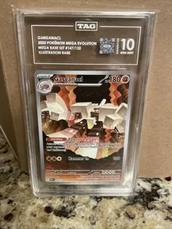 Garganacl 2025 Pokemon Mega Evolution Mega Base Set 147/132 Illustration Rare - Image 1