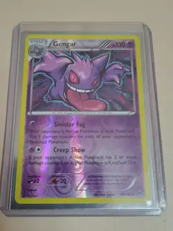 Gengar 60/162 Breakthrough Holo Pokemon - Image 1